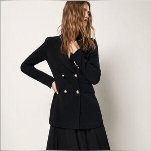 Massimo Dutti Black Blazer Portugal